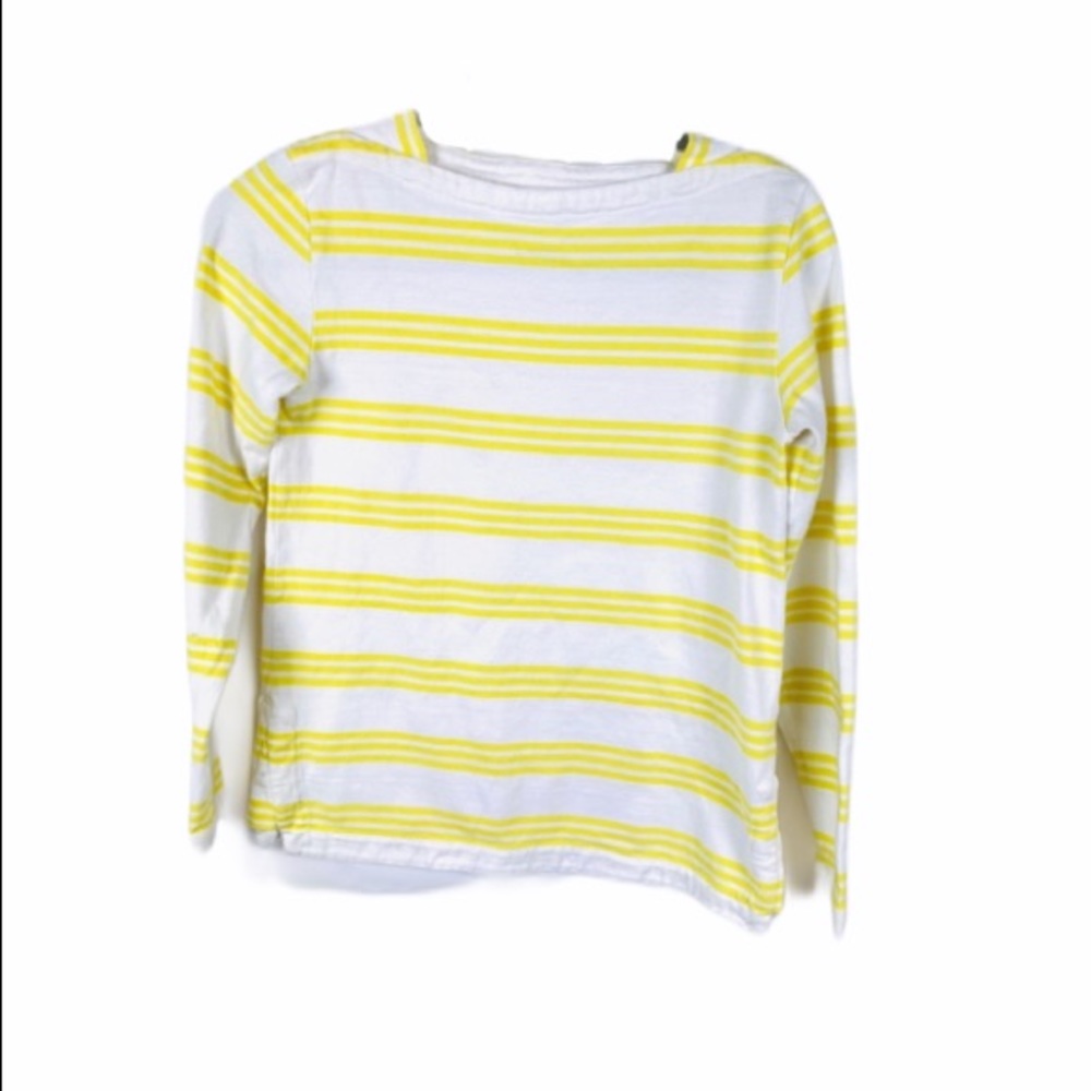 Vineyard Vines‎ top xxs yellow white striped
